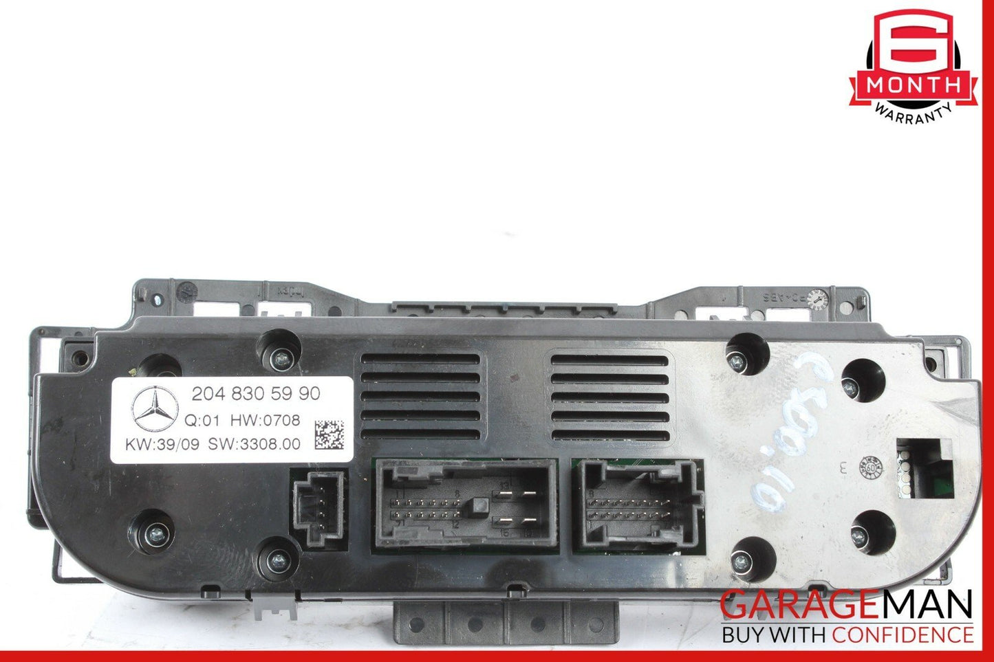 08-14 Mercedes W204 C300 AC A/C Heater Climate Control 2048305990 OEM