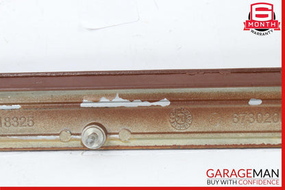 03-08 Maserati Quattroporte M139 Right Side Dashboard Panel Trim Wood OEM
