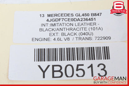 12-19 Mercedes X166 GL450 GLE43 AMG Front Right Door Window Regulator Motor Unit
