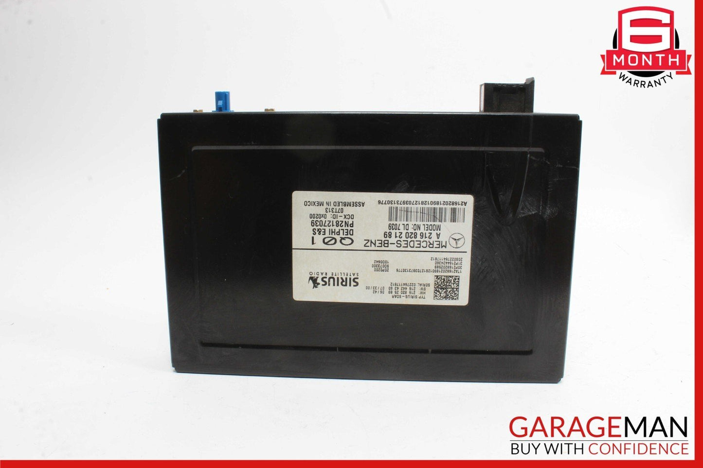 07-14 Mercedes W221 S550 CL550 SLK300 Sirius Satellite Radio Module Receiver OEM