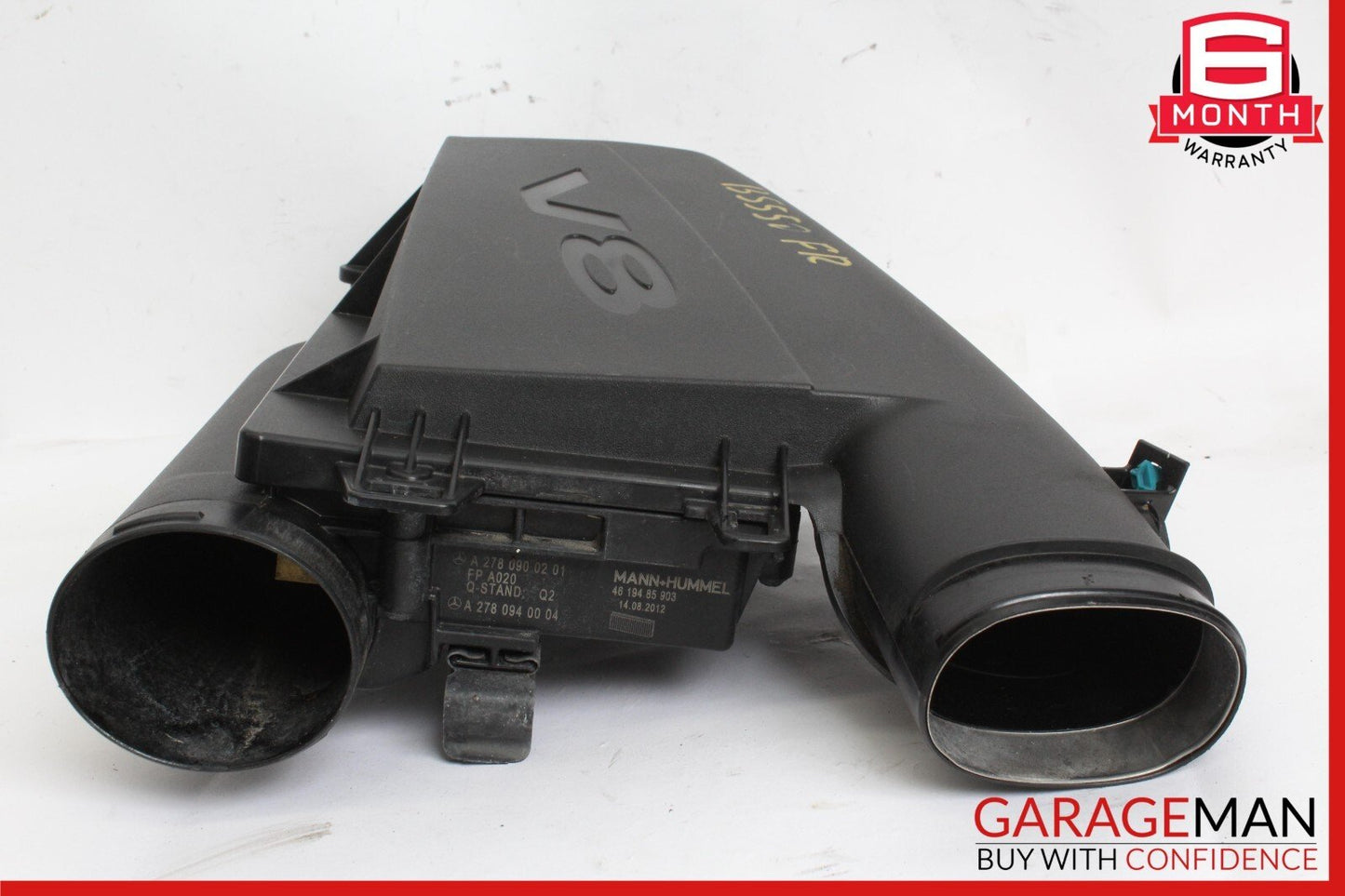 12-17 Mercedes W221 S550 Air Intake Cleaner Box Right 2780900201 OEM
