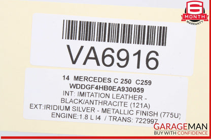 12-15 Mercedes W204 C250 SLK250 1.8L M271 Engine Oil Filter Housing Assy OEM