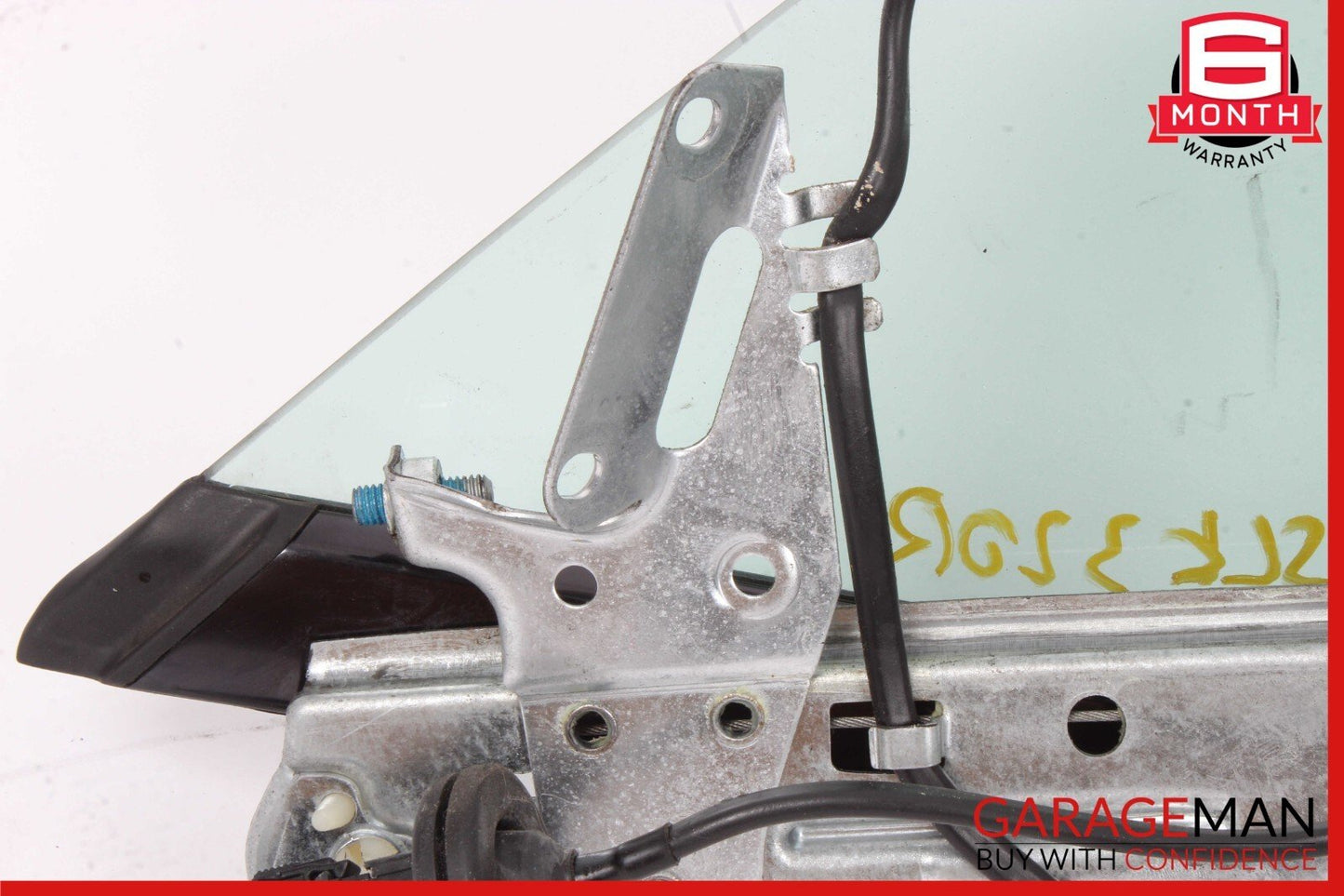 97-04 Mercedes R170 SLK320 SLK230 Rear Right Side Quarter Window Glass Assembly