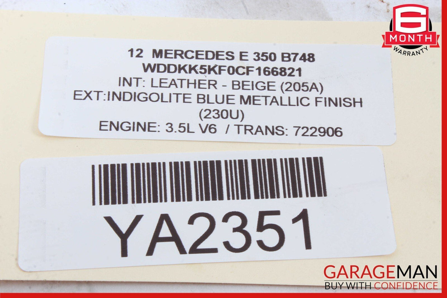 10-13 Mercedes W207 E350 E550 Floor Gear Selector Shift Shifter Box OEM
