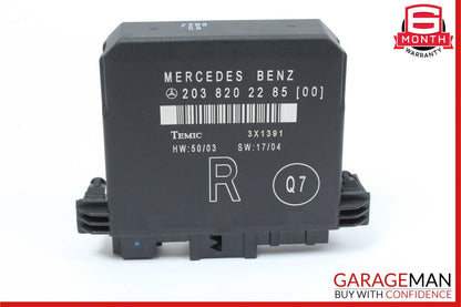 01-07 Mercedes W203 C230 C320 Rear Right Side Door Computer Control Module OEM