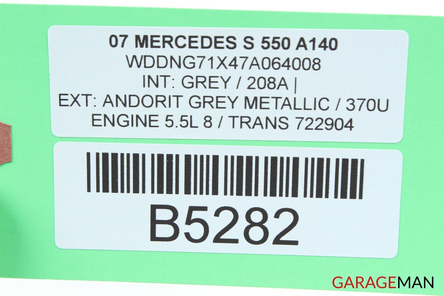 07-09 Mercedes W221 S550 Front Right Side Seat Computer Control Module Unit Q1