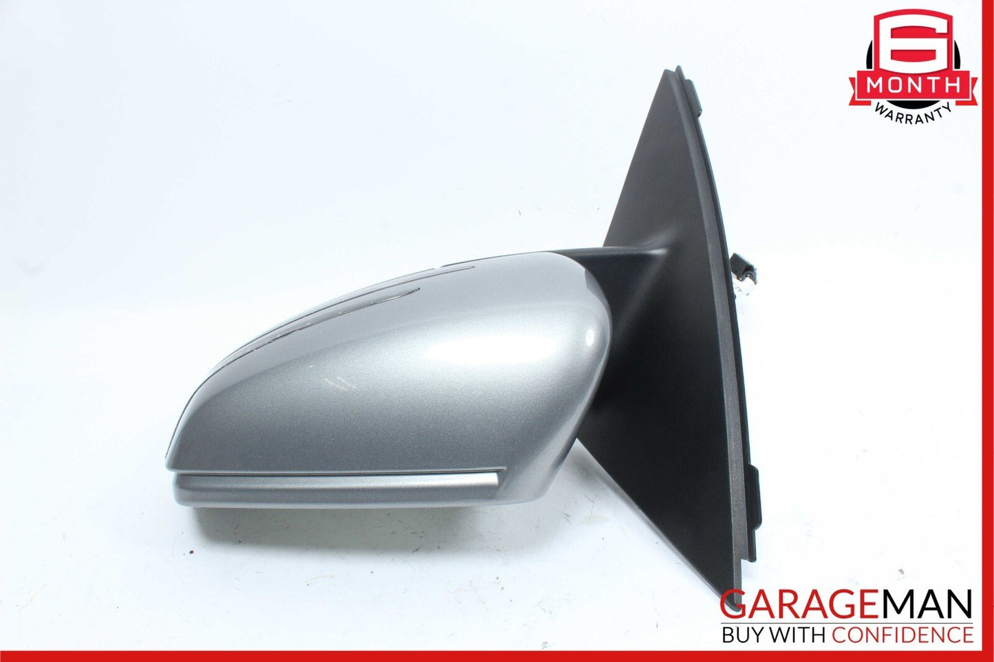 12-14 Mercedes W204 C350 C250 Front Left Side Mirror Rear View Door Silver