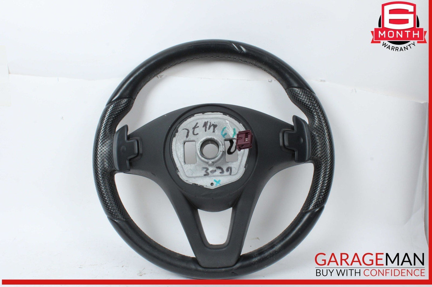 17-19 Mercedes W213 E300 Sport Steering Wheel Black 0004607103 OEM