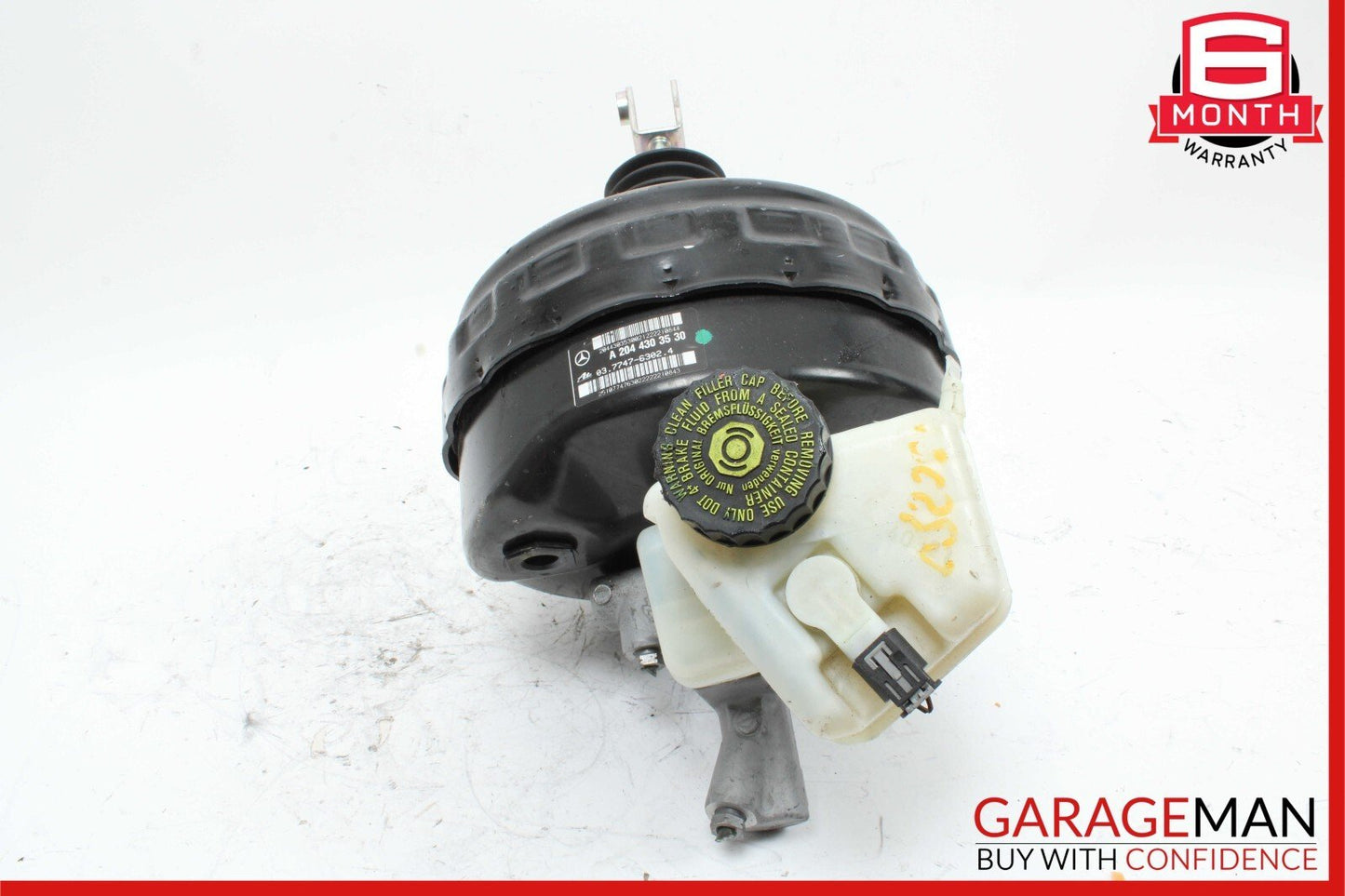 08-15 Mercedes W212 E350 GLK350 Power Brake Booster Master Cylinder Reservoir