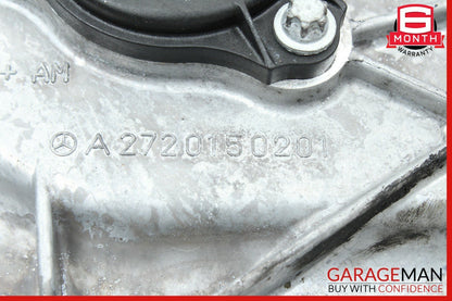 06-10 Mercedes R350 CLK350 E350 Front Left Engine Timing Chain Valve Cover Plate