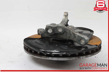 10-16 Mercedes W212 E350 Front Left Side Spindle Knuckle Hub w/ Rotor Disc OEM