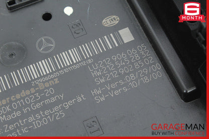 10-11 Mercedes W212 E350 E550 Rear SAM Module Fuse Box Relay 2129060605 OEM