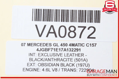 05-12 Mercedes X164 GL450 4MATIC E350 Headlight Control Module 2118706226 OEM