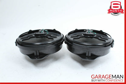 08-15 Mercedes W204 C300 Rear Left & Right Door Sound Speakers Set of 2 OEM