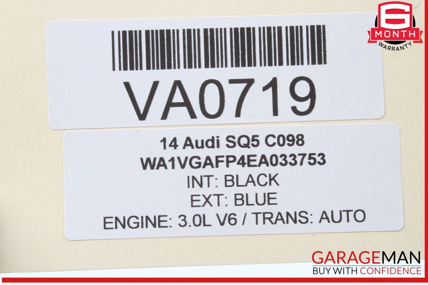 14-18 Audi SQ5 Q3 Front Right Side Seat Adjustment Switch 8K0959748 OEM