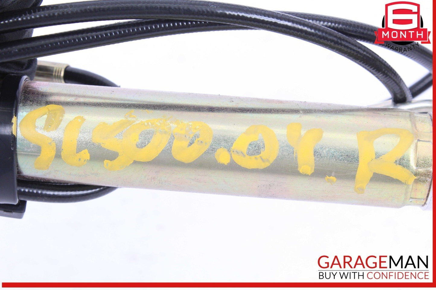 03-12 Mercedes R230 SL500 Convertible Right Roof Main Top Drive Lift Cylinder