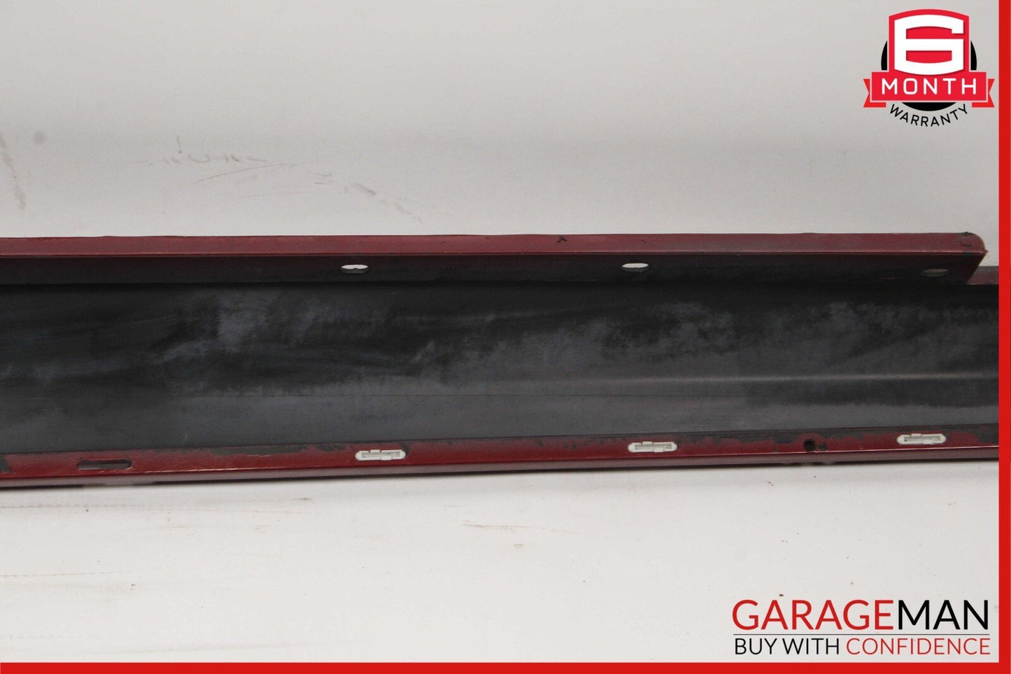 06-09 Mercedes W209 CLK350 CLK500 Right Rocker Molding Side Skirt Red OEM