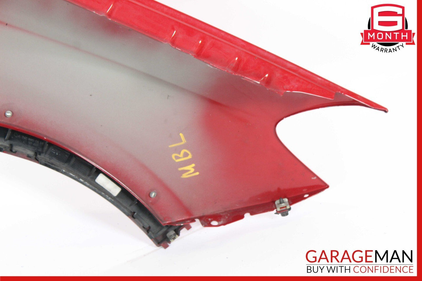 12-19 Mercedes W242 W246 B-Class Front Left Driver Side Fender Panel Red OEM