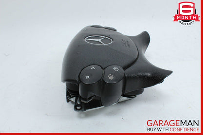 03-12 Mercedes CLS500 G500 CLK55 AMG Steering Wheel Airbag Air Bag Black OEM