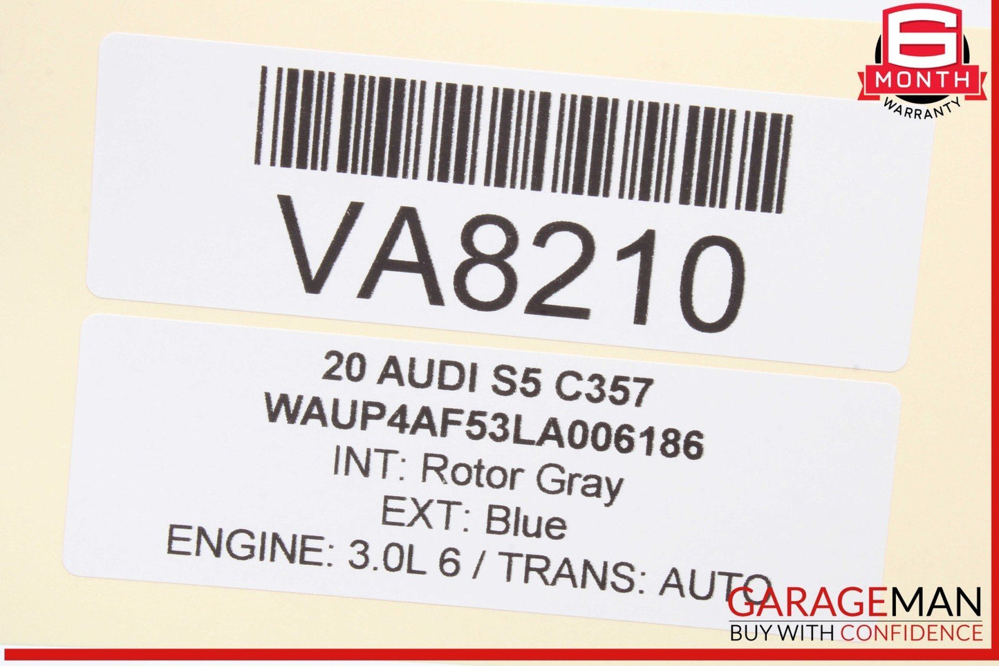 17-24 Audi S5 RS5 A4 Rear Trunk Lock Latch Actuator 8W0827503 OEM