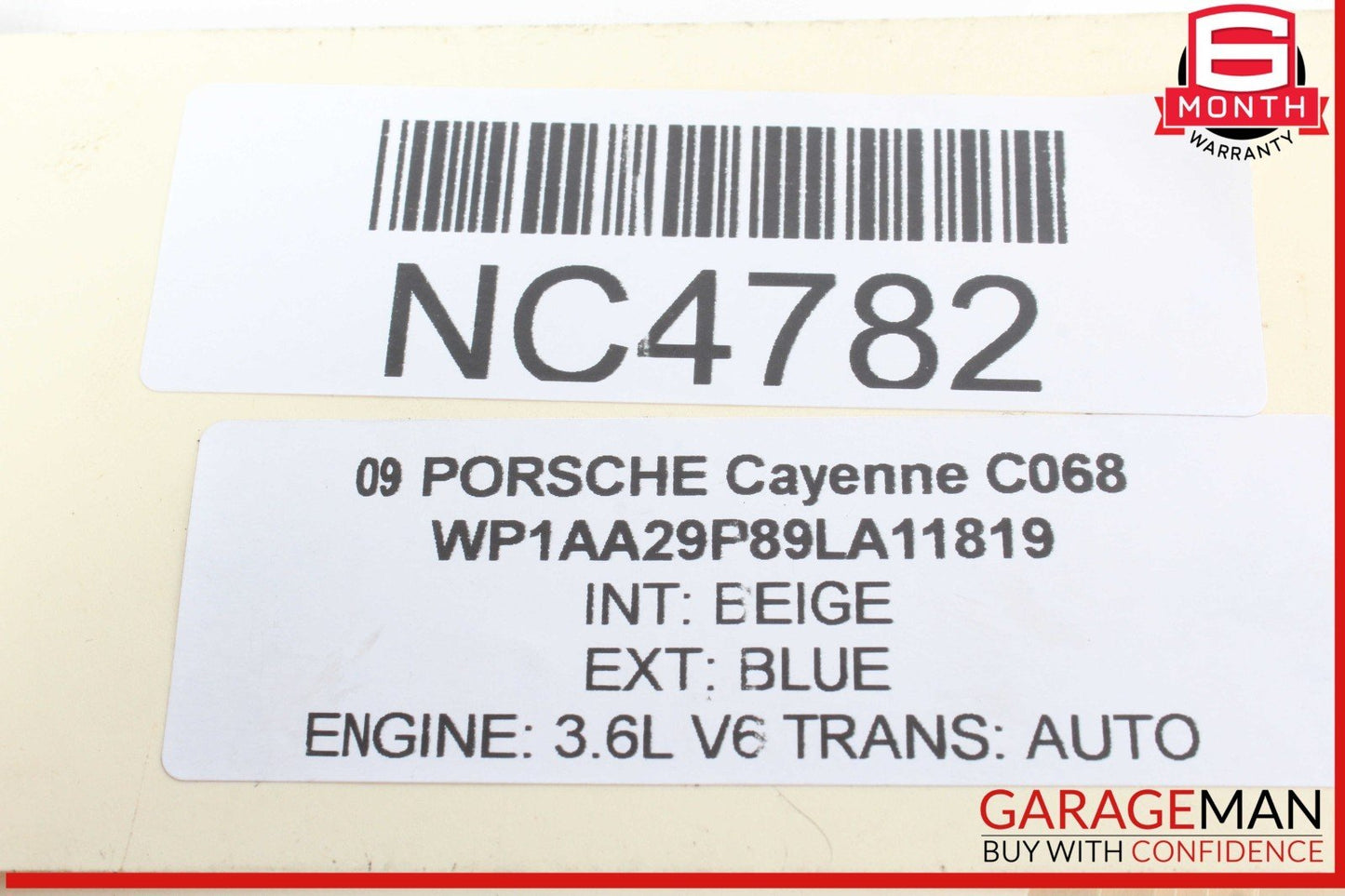 08-10 Porsche Cayenne 957 Trunk Lift Gate Control Module Unit 7L5959107 OEM