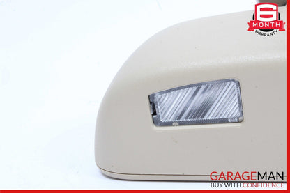 08-14 Mercedes W204 C250 C350 C300 Top Upper Rear View Mirror Assembly Beige OEM