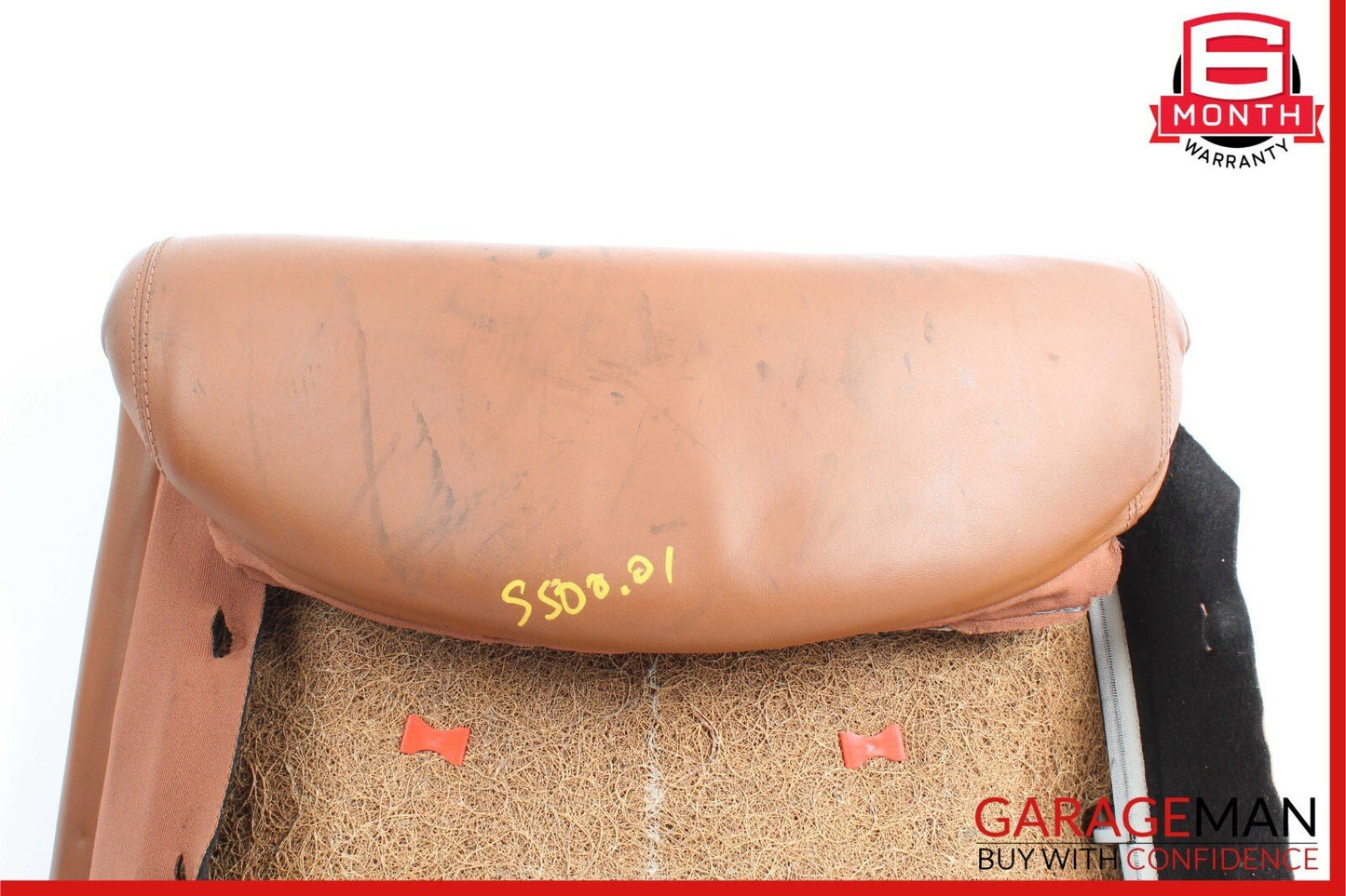 00-02 Mercedes W220 S500 Top Upper Seat Cushion Front Right or Left Brown OEM