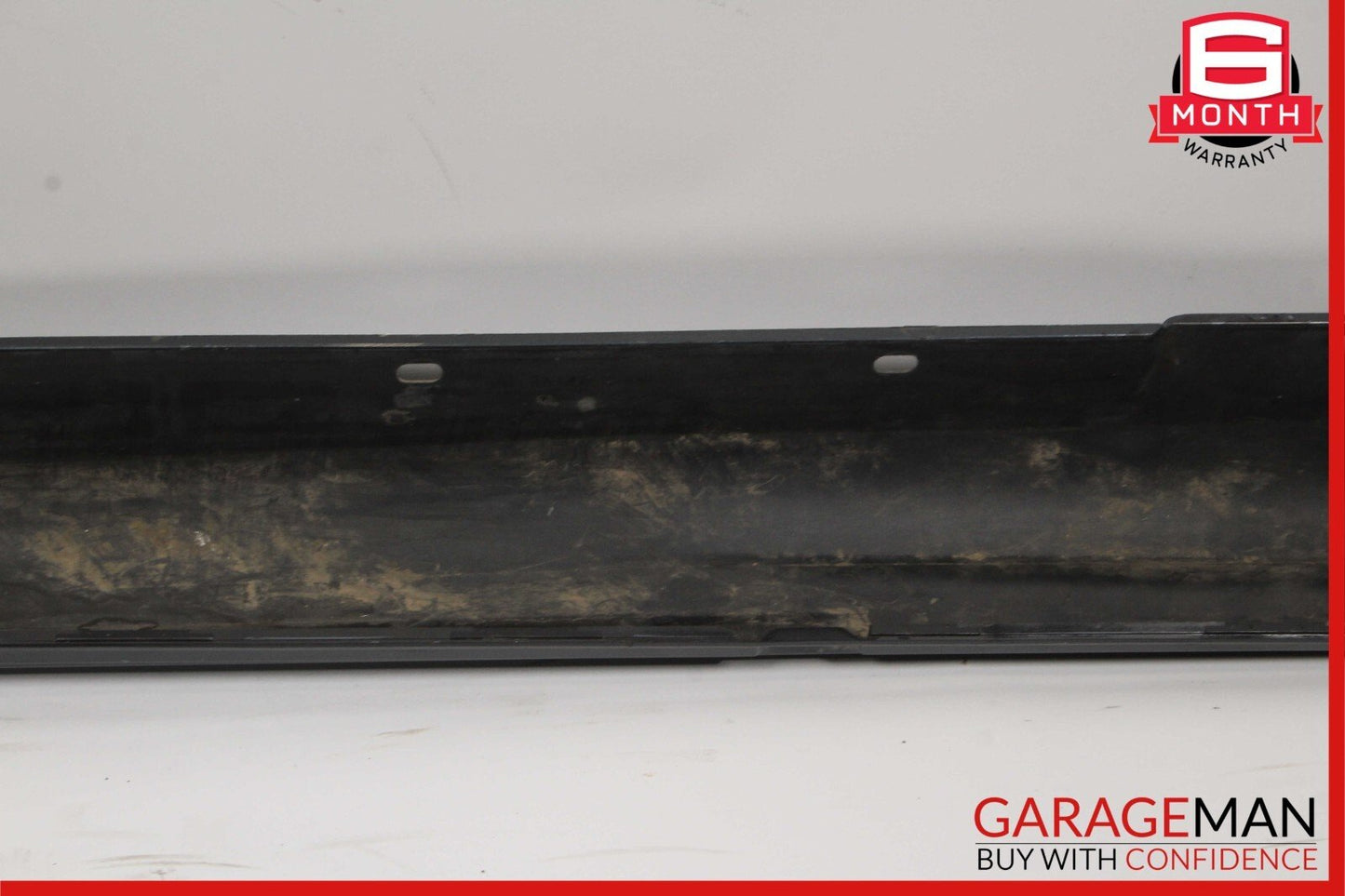 08-14 Mercedes W204 C300 AMG Sport Sedan Left Side Skirt Moulding Tenorite Gray