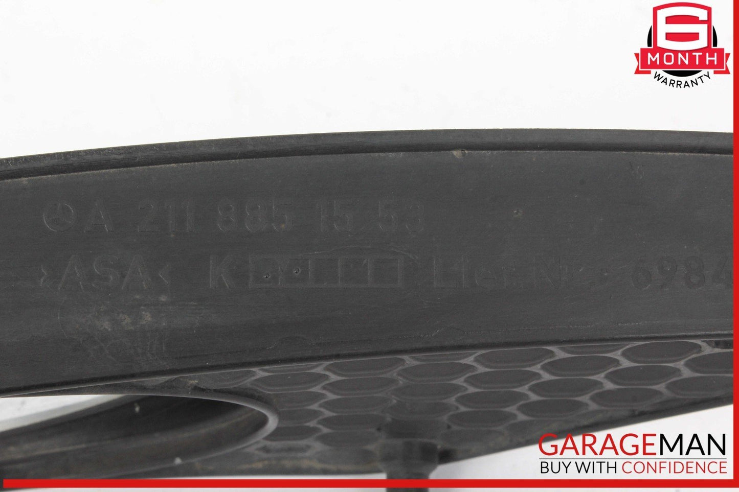 07-09 Mercedes W211 E350 E550 Front Left Side Bumper Fog Light Grille Grill OEM