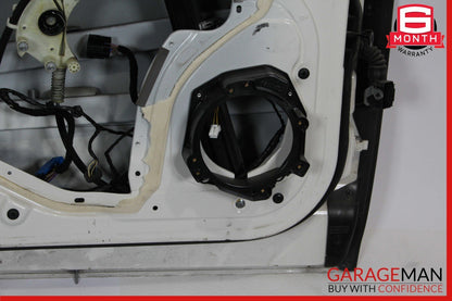14-17 Maserati Ghibli M157 Front Left Side Exterior Door Shell Panel White