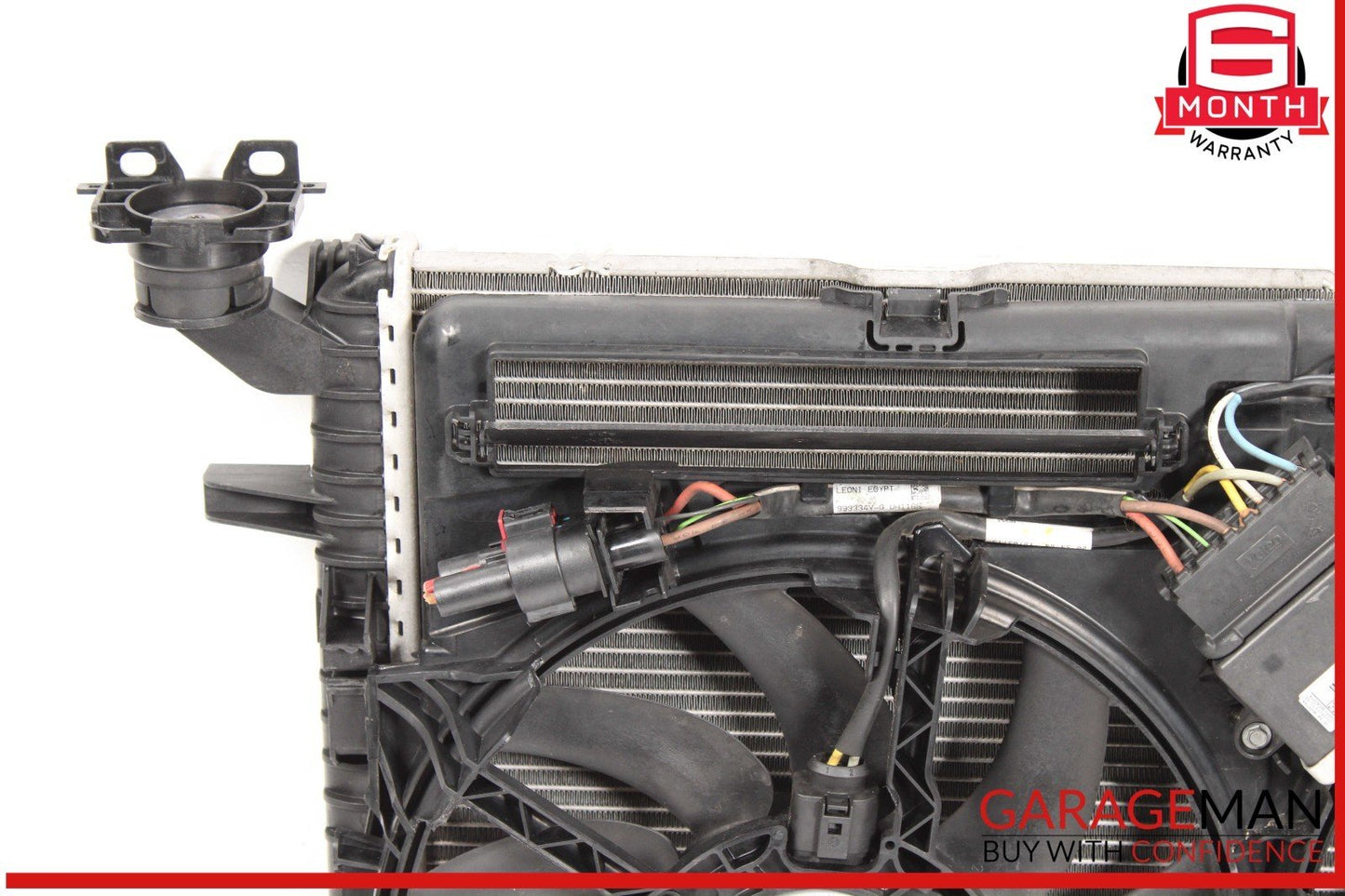 12-18 Audi A6 A7 Engine Radiator Condenser Cooler Fan Assembly OEM