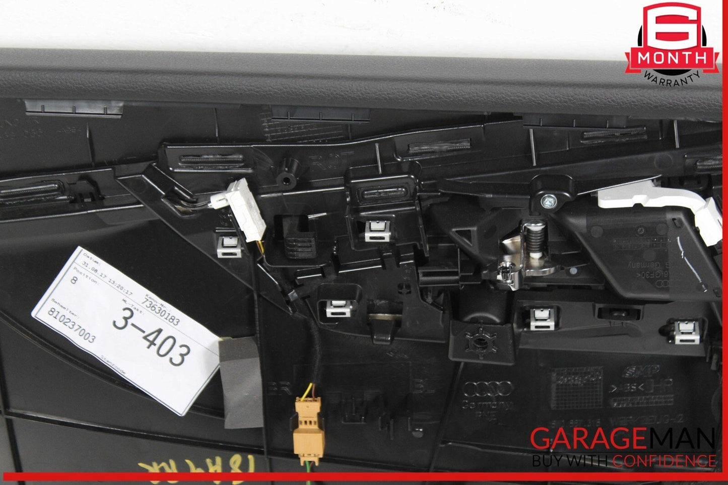 17-19 Audi A4 Rear Right Passenger Side Interior Door Panel Trim OEM
