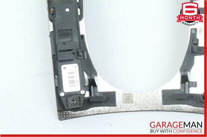 00-06 Mercedes W220 S430 S55 AMG Center Console Shift Shifter Trim Bezel Wood