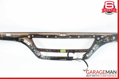 10-13 Mercedes W221 S400 Hybrid Center Dash Dashboard Trim Bezel Molding Wood