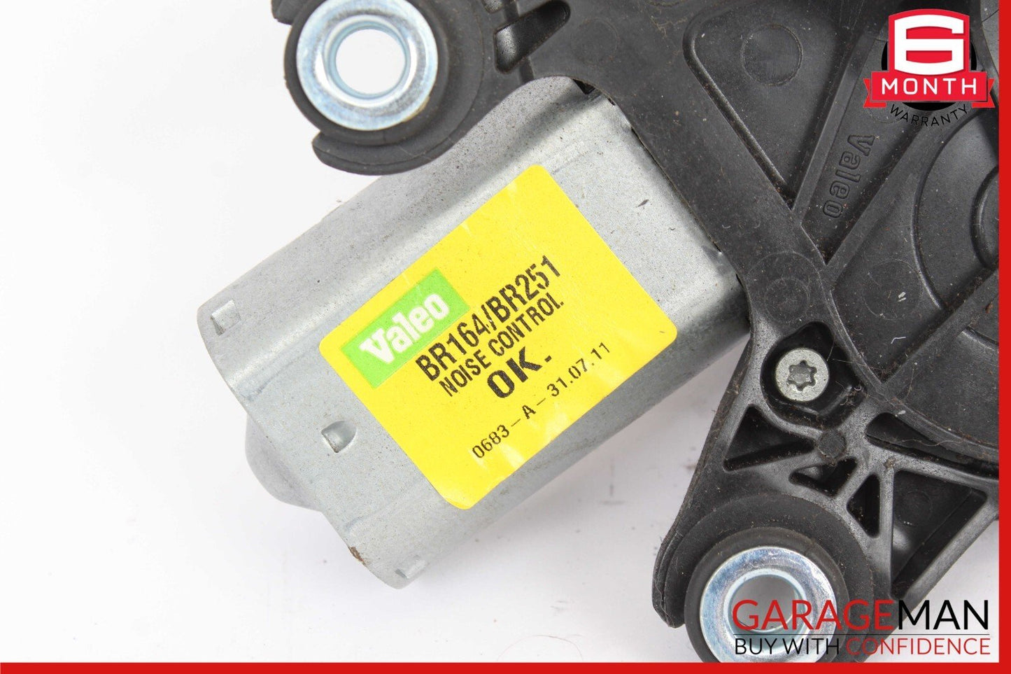 06-19 Mercedes W164 ML350 GL450 GL550 Rear Glass Windshield Wiper Motor Unit