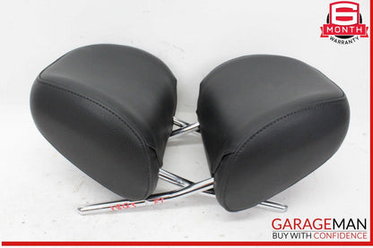 13-18 Audi Q3 Q5 Front Left and Front Right Side Head Rest Headrest Black OEM