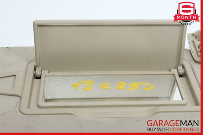 08-14 Mercedes W204 C250 C350 Front Right Side Sunvisor Sun Visor Beige