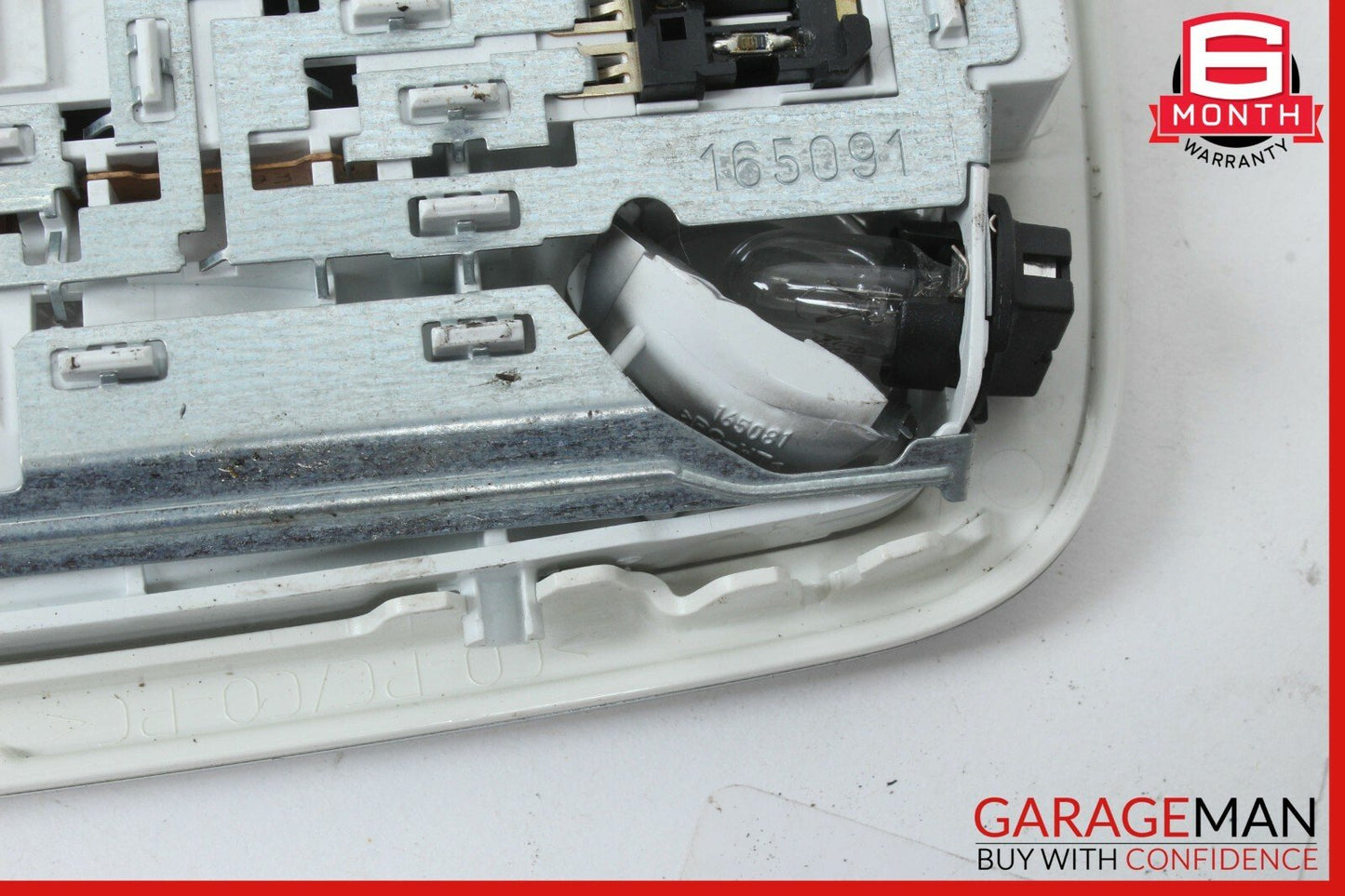 08-14 Mercedes W204 C250 C300 Rear Overhead Dome Light Lamp Reading Map Beige