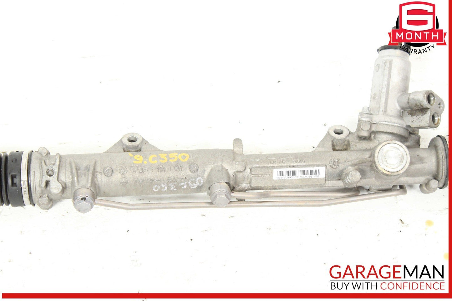 08-14 Mercedes W204 C350 C300 Power Steering Rack and Pinion Assembly OEM
