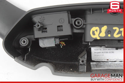 19-22 AUDI Q8 LEFT SIDE ARMREST LEATHER BLACK 4M8867363B