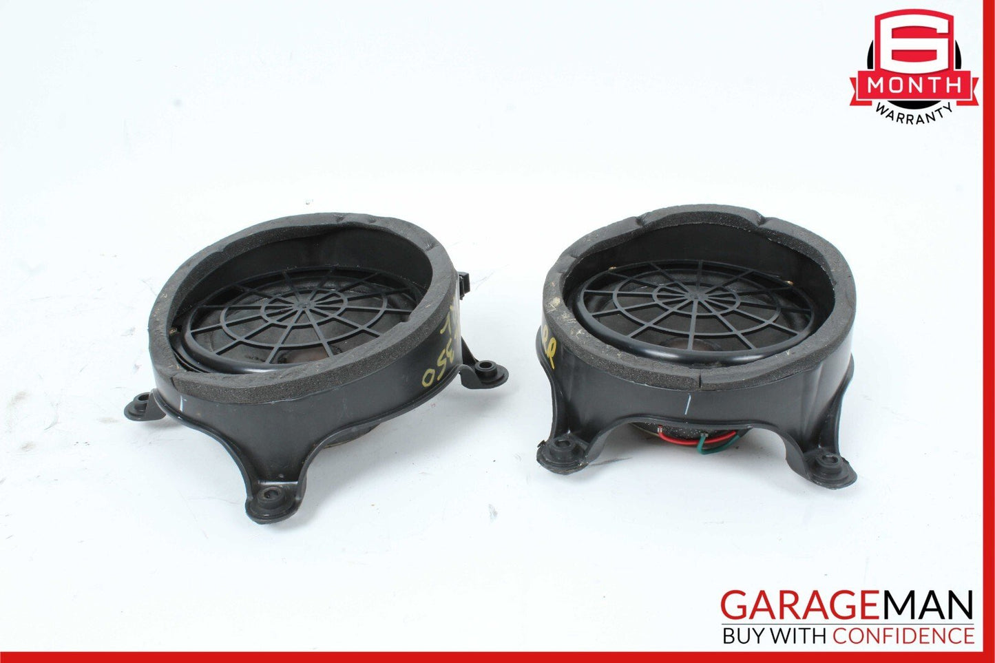 02-05 Mercedes W163 ML350 Rear Right & Left Side Door Audio Speakers Set OEM