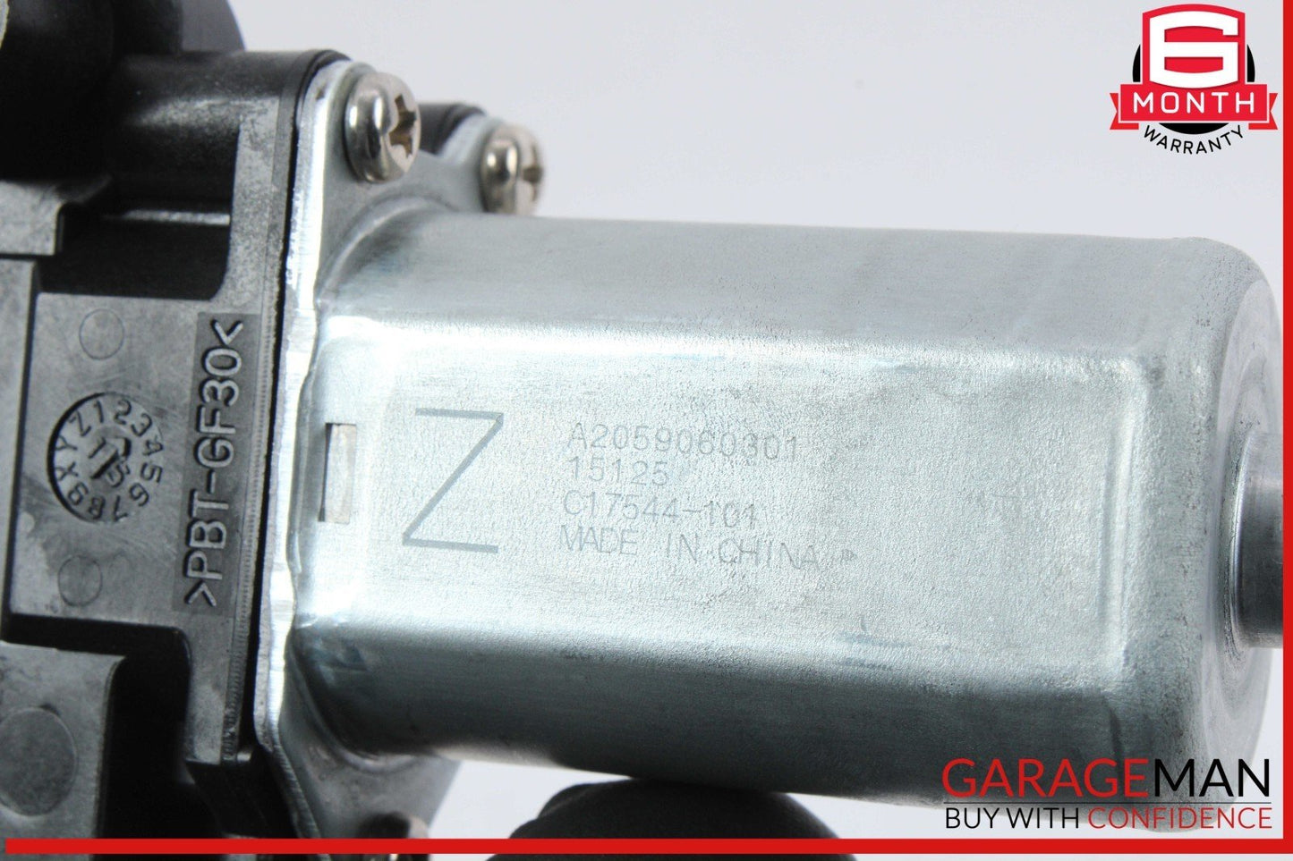 15-20 Mercedes W205 C300 GLC300 Rear Left Side Door Window Regulator Motor OEM