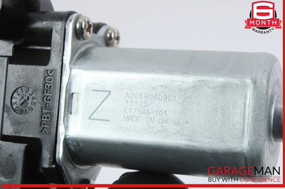 15-20 Mercedes W205 C300 GLC300 Rear Left Side Door Window Regulator Motor OEM