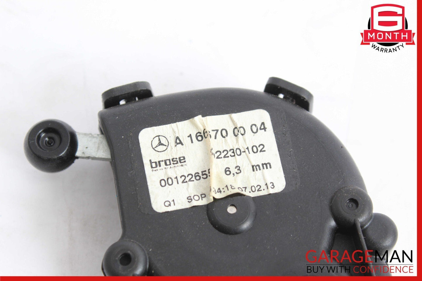 13-16 Mercedes X166 GL450 GL550 Rear Left Quarter Window Regulator Motor OEM