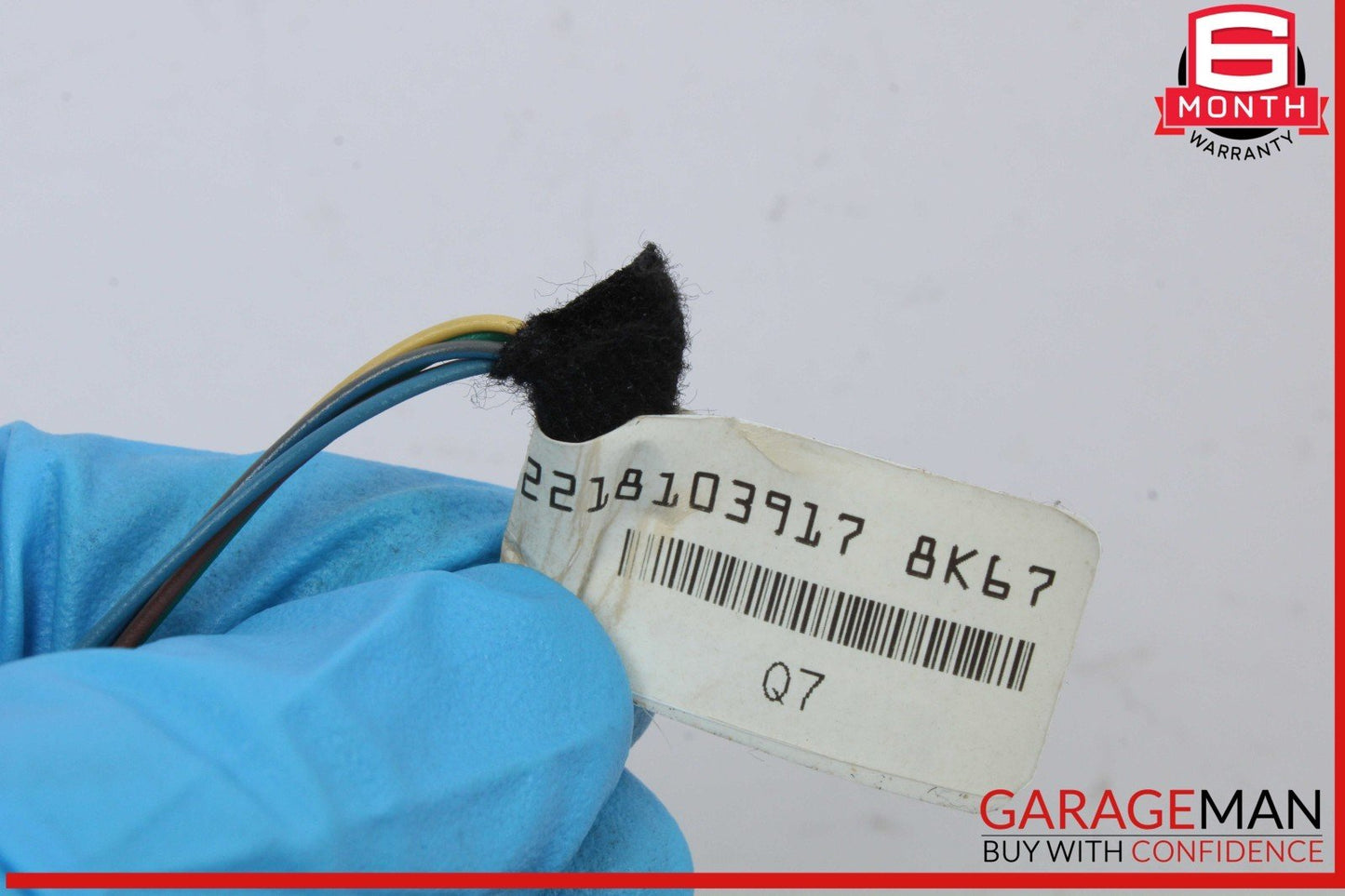 07-09 Mercedes W221 S550 S450 S63 AMG Interior Rear View Mirror Cover Assy OEM