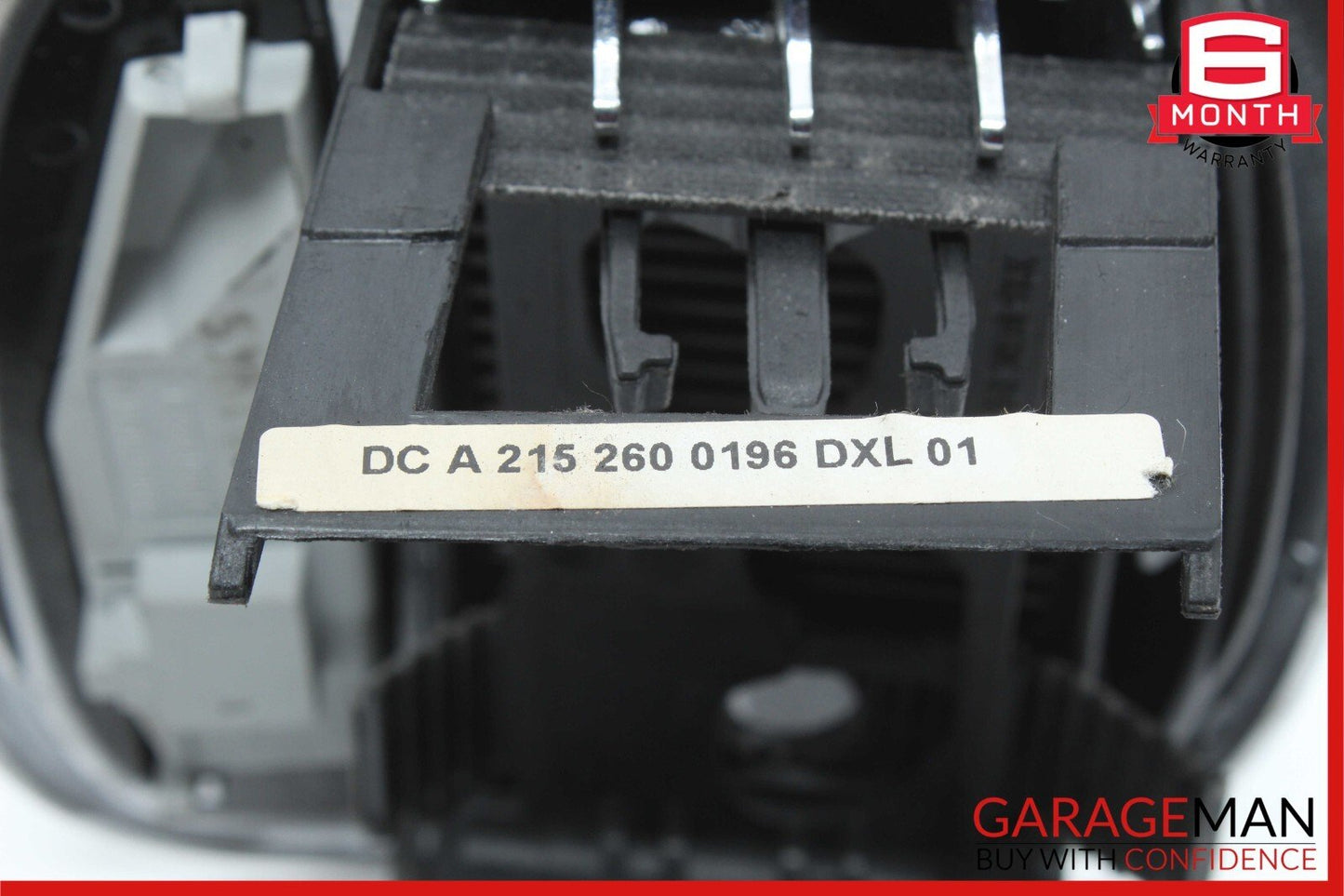 00-06 Mercedes W215 CL55 AMG Center Console Shifter Bezel Trim 2152600196 OEM