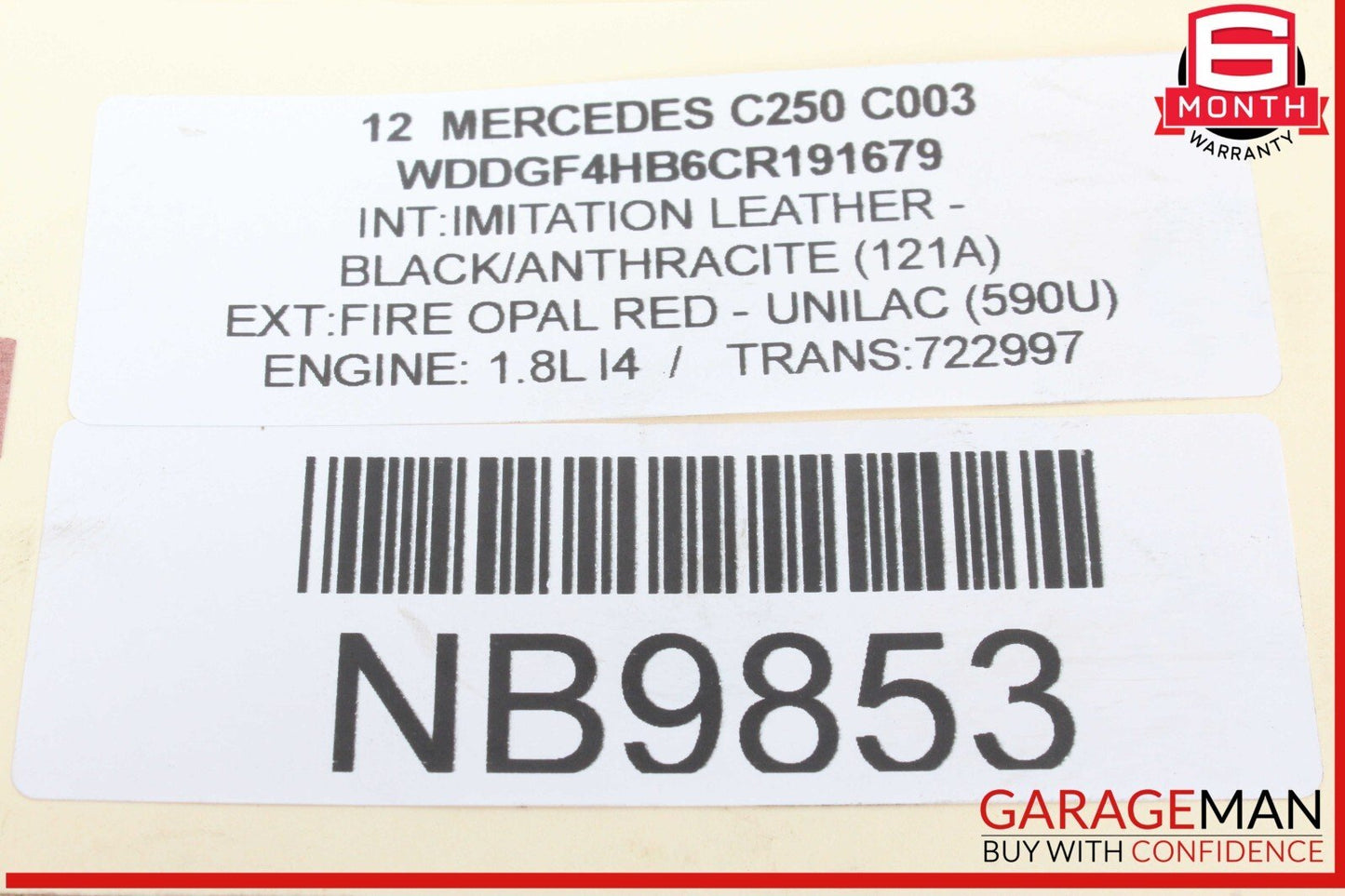 12-15 Mercedes W204 C250 SLK250 M271 Engine Throttle Body 2661410525 OEM