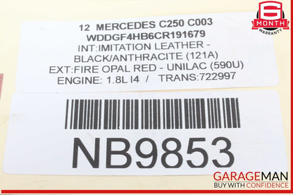 12-15 Mercedes W204 C250 SLK250 M271 Engine Throttle Body 2661410525 OEM