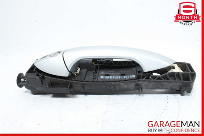 10-13 Mercedes W212 E350 E550 E63 AMG Front Left Exterior Door Handle Silver OEM