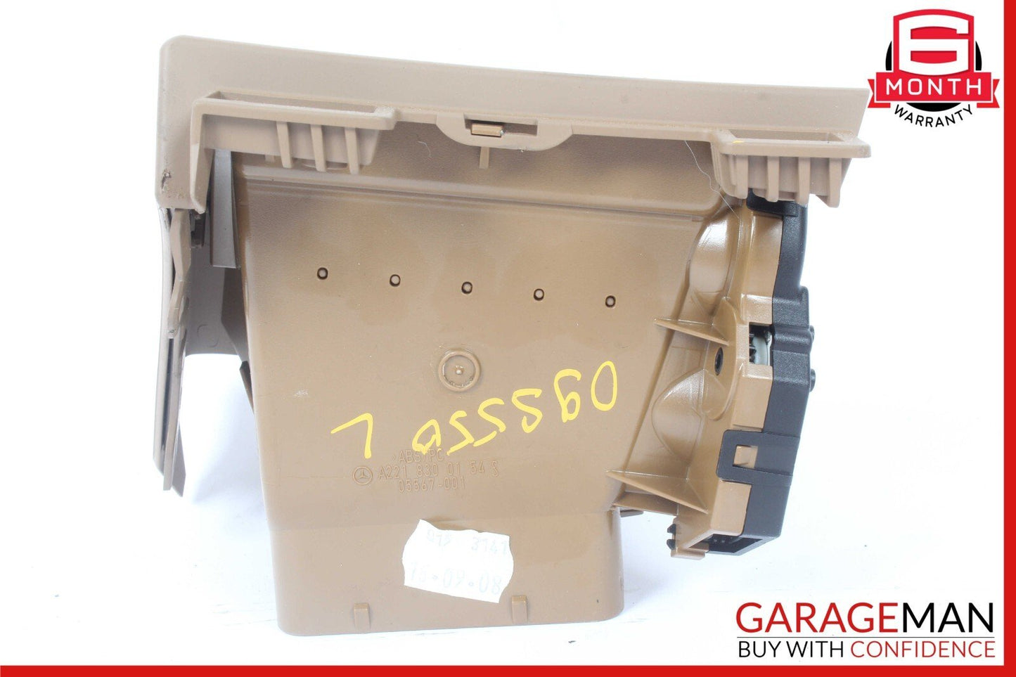 07-14 Mercedes W216 CL550 S550 C65 AMG Left Side Dashboard AC A/C Air Vent Brown